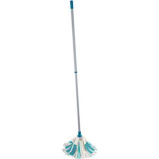 👉 Telescoopstang groen Leifheit - Power Mop 3in1 Met Telescoopsteel 4006501521057