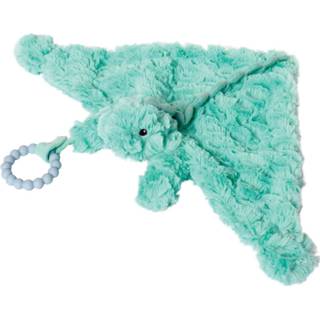 👉 Turkoois pluche One Size Color-Blauw mannen Manhattan Toy knuffeldeken Chomp junior 12 cm turquoise 11964489114