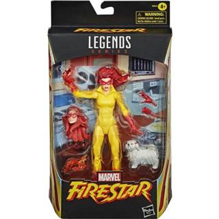 👉 Actiefiguur geel kunststof One Size Color-Geel Marvel Firestar Legends junior 15 cm 7-delig 5010993792504