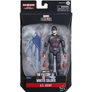 👉 Actiefiguur blauw kunststof One Size Color-Blauw Marvel Avengers Legends U.S. Agent 15 cm 5010993790814
