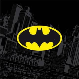 👉 Handdoek zwart katoen One Size Color-Zwart jongens Marvel Batman 30 x cm 5902689472244