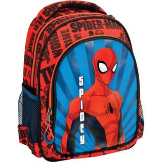 👉 Rugzak rood blauw polyester One Size Color-Rood Marvel Spider-man junior 11 liter rood/blauw 5204549136663