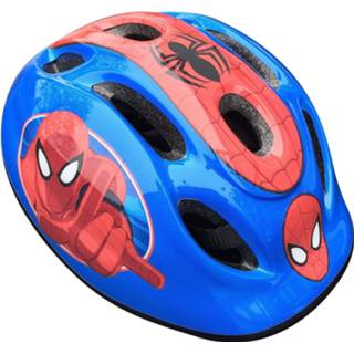 👉 Helm blauw rood kinderen Marvel Kinderhelm Spider-man Blauw/rood Maat 50/56 3496272501036
