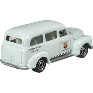 Modelauto wit staal One Size Color-Wit Matchbox Chevy Suburban Moving Parts die-cast 8720585232536