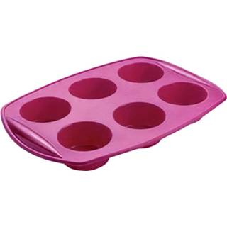 👉 Bakvorm paars siliconen One Size Color-Paars Metaltex Flex muffins 29,5 x 20,5 cm 8002522221705