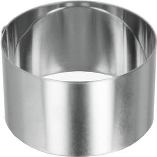 👉 RVS zilver One Size Color-Zilver Metaltex multifunctionele kookring 10 cm 8002522045349