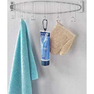 👉 Kapstok RVS zilver One Size Color-Zilver Metaltex Onda 55 x 4 11 cm 8002524606005