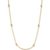 👉 Hals ketting active One more 18 karaats geelgouden pantelleria collier 70 cm