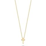 👉 Blush 14 karaats geelgouden collier kruisje 3091ygo