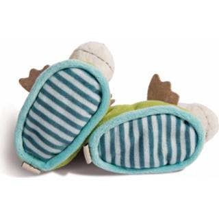 👉 Babyschoenen beige groen pluche One Size Color-Beige baby's Nici babyschoentjes Dragon Dragilu 7 x 7,5 cm beige/groen 4012390437034