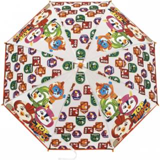 👉 Paraplu oranje polyester kunststof One Size Color-Oranje Nickelodeon Top Wing junior 60 cm 8430957127284
