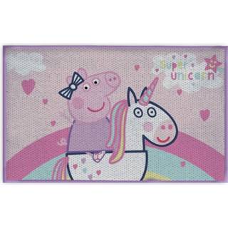 👉 Vloerkleed roze polyester One Size Color-Roze meisjes Nickelodeon Peppa Pig 40 x 60 cm 5407007988068