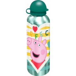 👉 Thermosfles groen aluminium One Size Color-Groen Nickelodeon Peppa Pig 500 ml 8720585199129