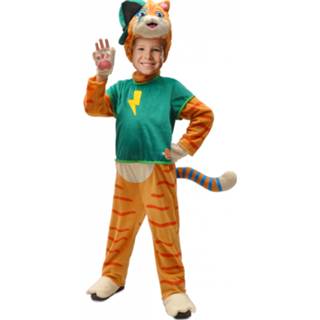 👉 Verkleedpak groen oranje katoen Color-Oranje jongens Nickelodeon 44 Cats groen/oranje 8026196968193