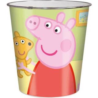 👉 Papiermand groen kunststof One Size Color-Groen Nickelodeon Peppa Pig junior 10 liter 22,5 cm 8412497024186