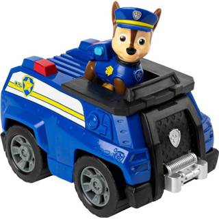 👉 Kunststof blauw One Size geel Nickelodeon speelset Paw Patrol Chase 14 cm blauw/geel 778988259900