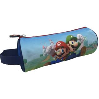 👉 Pennen etui rood polyester One Size Color-Rood Nintendo pennenetui Super Mario 22 x 8 cm 5411217689455