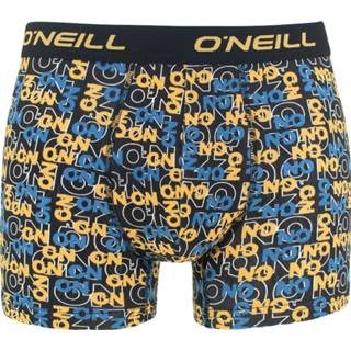 👉 O'Neill boxers 3P criss cross & plain blauw