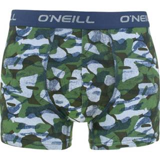 👉 O'Neill boxers 3P camo & plain groen & blauw