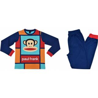 👉 Pyjama blauw katoen Color-Blauw jongens Paul Frank Mozaïek maat 6 jaar 8719817837854