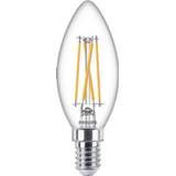 👉 Kaarslamp wit One Size GeenKleur Philips CLA E14 LED 3.2-25W B35 827 Dimbaar Extra Warm 8718699770587