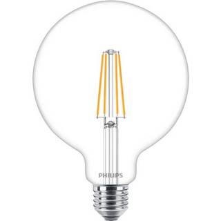 👉 Wit One Size GeenKleur Philips MASTER E27 G120 LED Globelamp 5.9-60W Dimbaar Warm 8719514347984