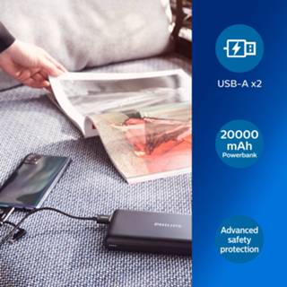 👉 Powerbank One Size zwart DLP8720N/00 20000mAh 4895229112490