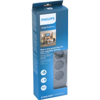 👉 Stekkerdoos One Size zwart 4-voudige SPN3040C/10 230V 4895229112513