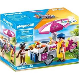 👉 Kunstof middel meerkleurig PLAYMOBIL Family Fun Mobiele crêpesverkoop - 70614 4008789706140