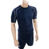 Voetbalshirt wit polyester XXS Color-Blauw Precision voetbalshirt- en broek Lyon junior navy/wit maat 5027535194405