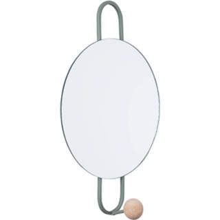 👉 Spiegel grijs staal glas One Size Color-Zilver Present Time Bright 20 x 30 cm staal/glas grijs/zilver 8714302687310