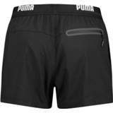 👉 Zwemshort zwart s l PUMA rits runner logo waistband - 8718824814643