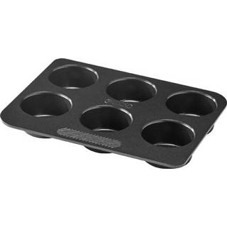 👉 Zwart staal One Size Color-Zwart Pyrex muffinbakvorm Magic 23,4 x 18,1 cm 6 vaks 3426470276405