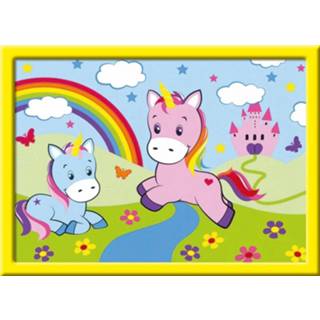 👉 One Size meerkleurig Ravensburger Schilderen op Nummer Eenhoornwereld 4005556287994