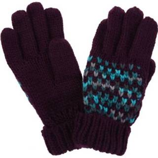 👉 Handschoenen blauw acryl One Size Color-Blauw vrouwen Regatta Frosty III dames maat S/M 5057538700433