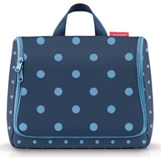 👉 Toilettas blauw XL Reisenthel Toiletbag Ophangen - 4L Mixed Dots Blue 4012013725524