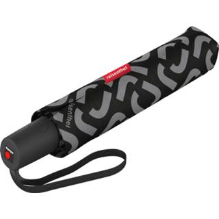 👉 Opvouwbare paraplu zwart multi-zwart Reisenthel Umbrella Pocket Duomatic - ø 97 cm Signature Black 4012013724312