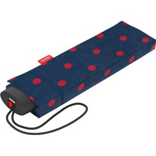 👉 Mini paraplu rood Reisenthel Umbrella Pocket Opvouwbare - ø 97 cm Mixed Dots Red 4012013729102