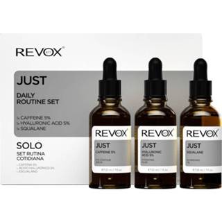 👉 One Size GeenKleur Revox Just Daily Skincare Routine Set 3x30ml. 8720604343533