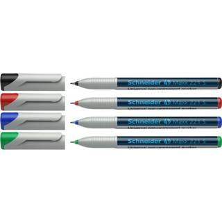 👉 Etui GeenKleur Color-GeenKleur One Size Universele marker Schneider Maxx 225 M non-permanent a 4 stuks 4004675012180