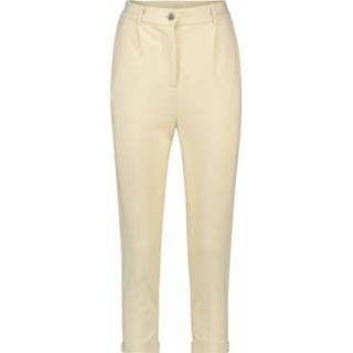 👉 Broek viscose l vrouwen beige Jane Lushka Broeken 3800995226266