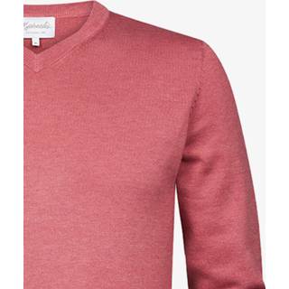 👉 Pullover katoen l male print Michaelis Coral met v-hals 8719064692497