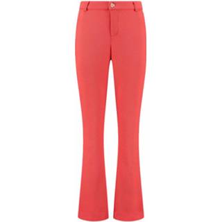 👉 Pantalon vrouwen rood Pom Amsterdam sp6852 2151040814022