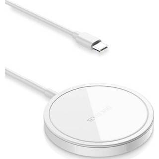 👉 Snellader wit active Magsafe oplader voor iPhone 12 - 15W Geschikt Mini, 12, Pro, Pro Max 6934913048481