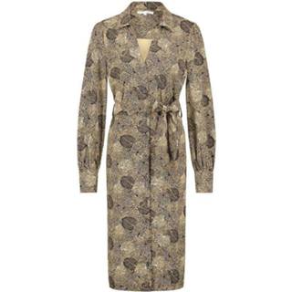 👉 Jurk polyamide l vrouwen zwart Tramontana travel leaves print 8717754901294