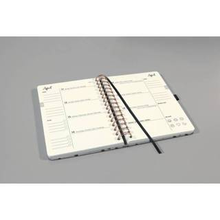 👉 One Size Color-GeenKleur Weekagenda Jolie Flower Love A5 2022 met bullet journal, handlettering en vele creatieve toepassingen 4004360804830