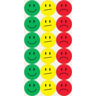 👉 Papier One Size Color-Groen Sigel plakpunten Smileys Meet Up 2 cm 180 stuks 4004360819681