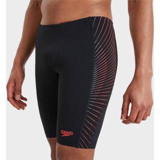 👉 Zwart l Speedo E10 placement panel stripe jammer 5053744653068