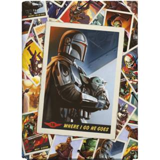 👉 Beige karton One Size Color-Meerkleurig mannen Star Wars elasto-/foldermap The Mandalorian A4 34 x 24 cm 8435497258009