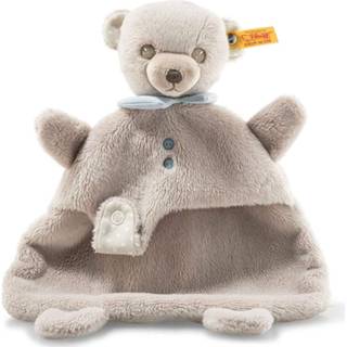 👉 Teddybeer meerkleurig baby's Steiff Hello Baby Levi knuffeldoek in cadeauverpakking 4001505241451
